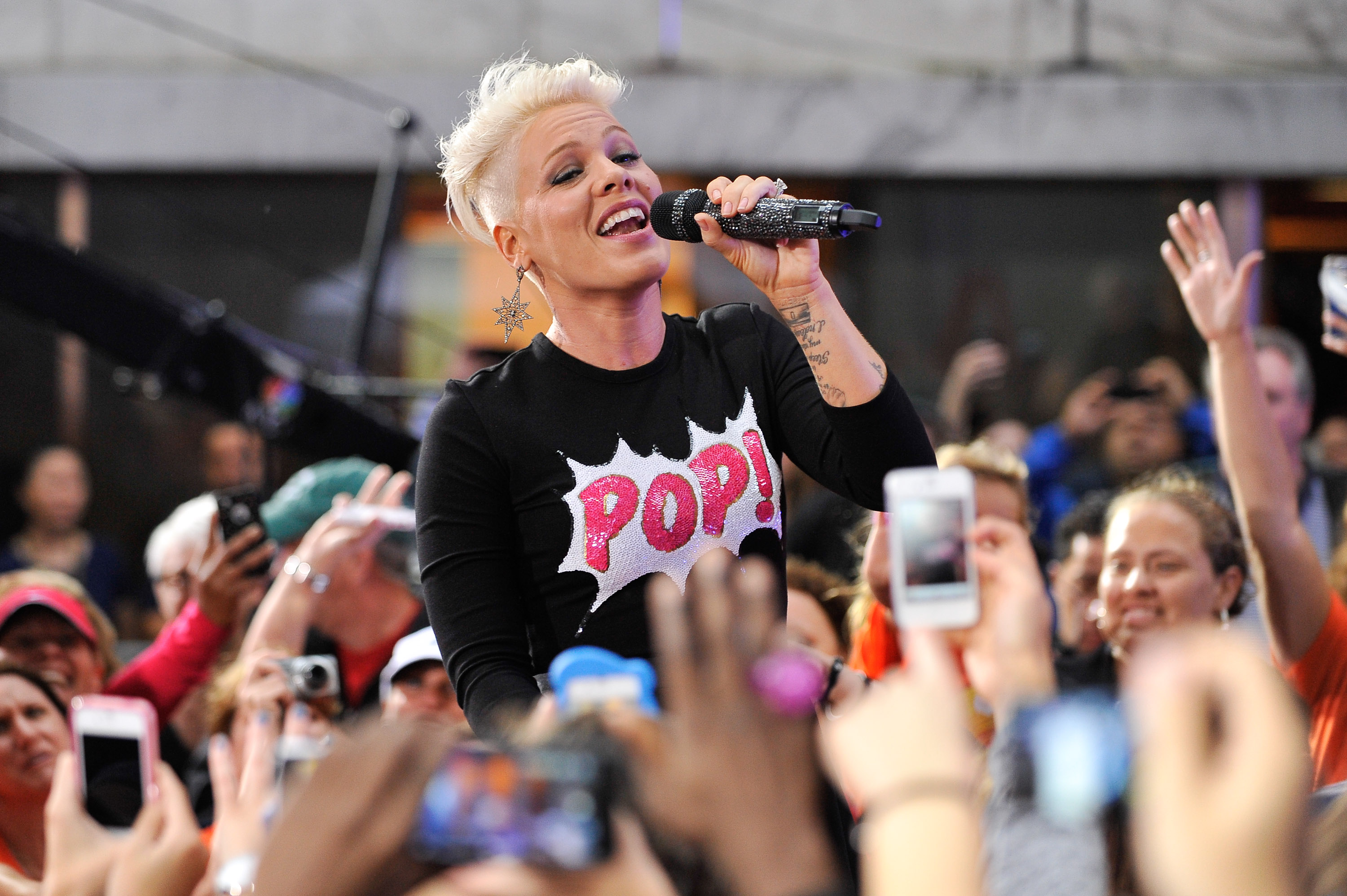 Here's How Much Pink Is Getting Paid to Sing the National Anthem at the Super Bowl