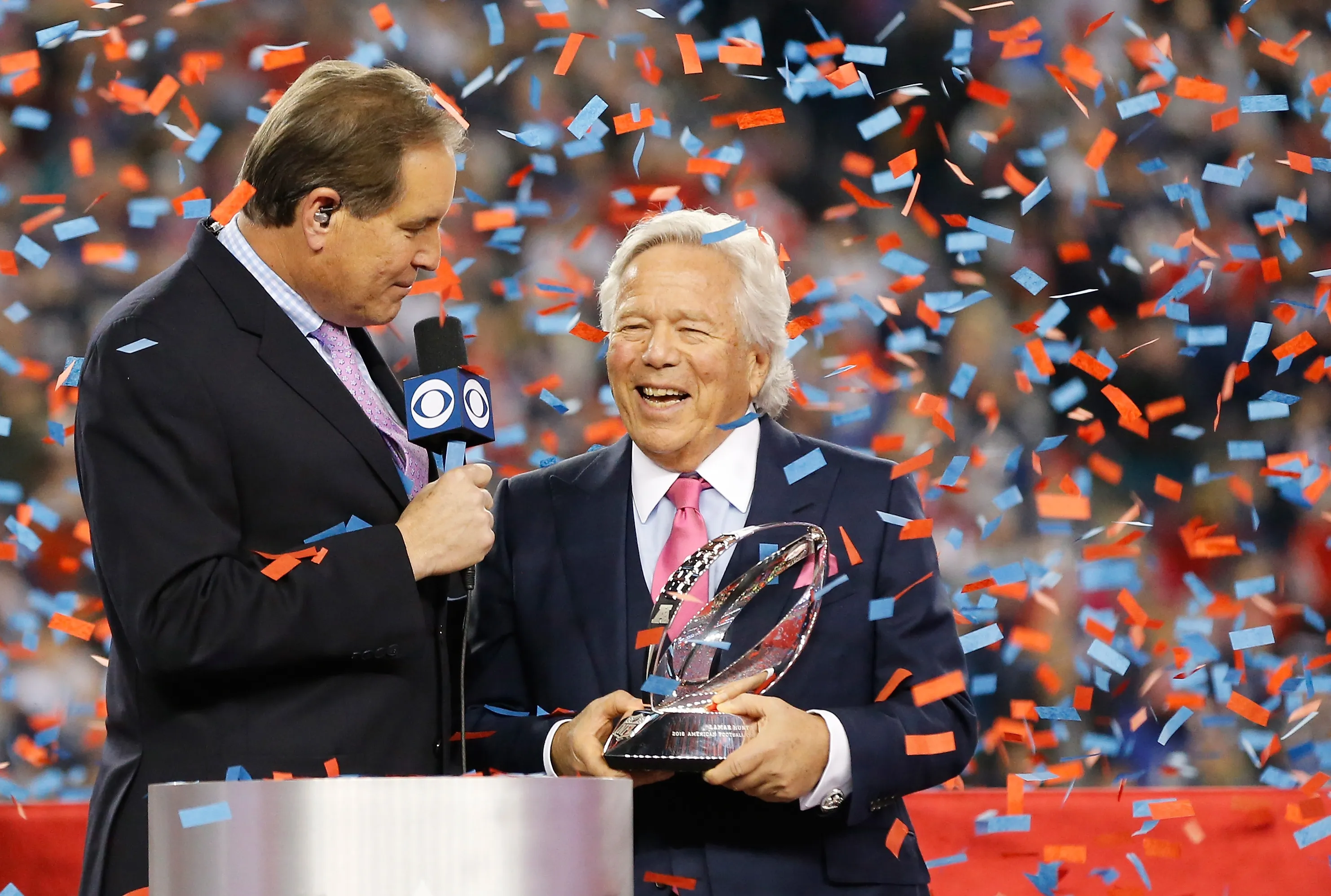 Patriots Receive AFC Championship Rings From Owner Robert Kraft (Photo) 