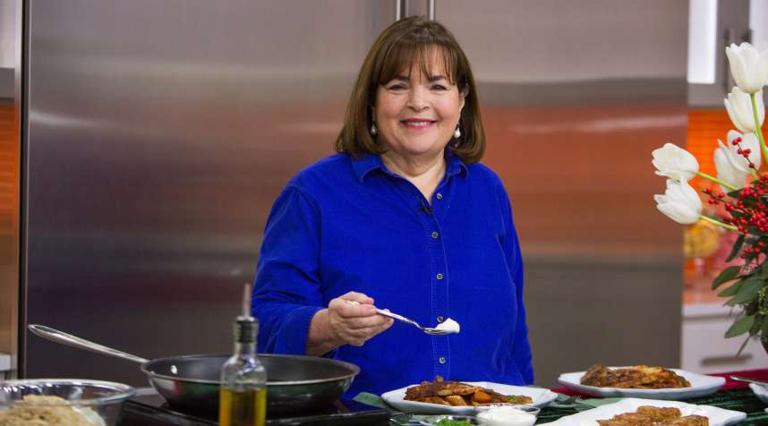 Ina Garten on Wednesday, December 6, 2017, during an appearance on the  Today  Show.