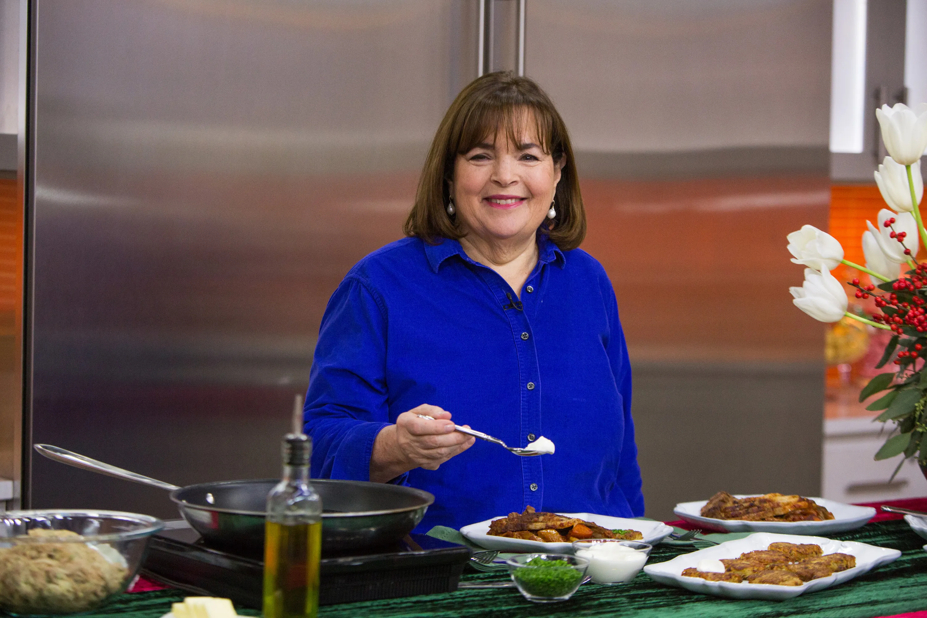 Ina Garten Debuted a Stunning $15,500 Custom French Stove And You Have to See It