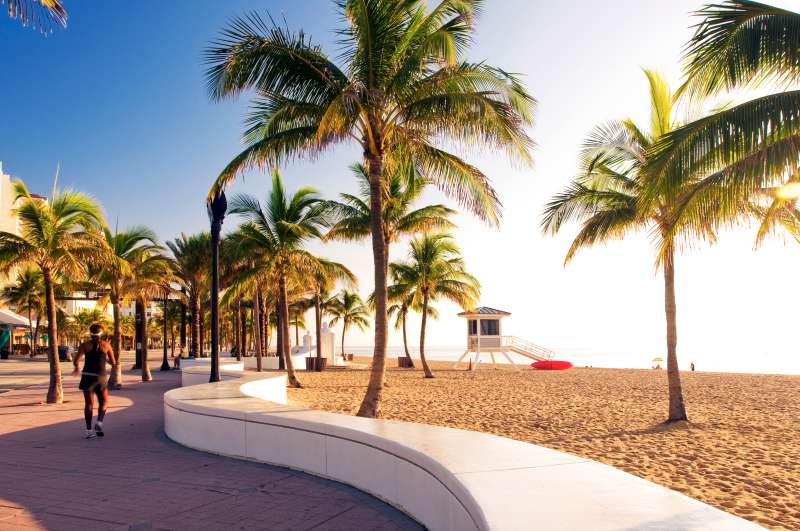 Beach, Fort Lauderdale, Florida, USA