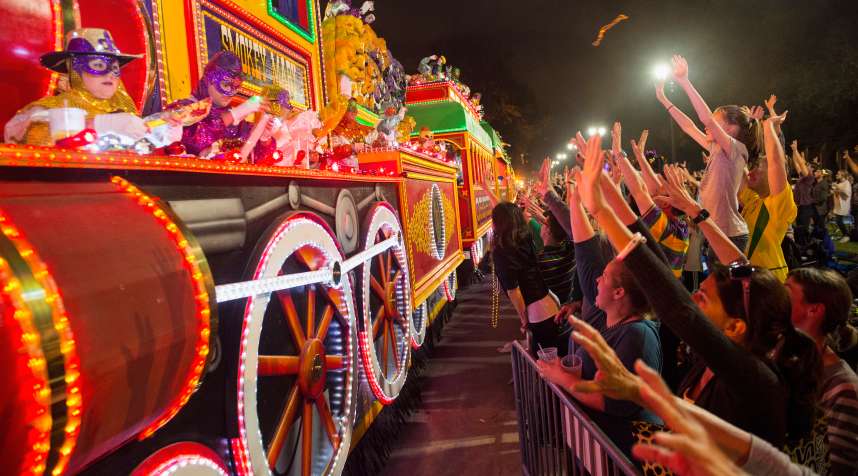 The 2017 Krewe of Orpheus Parade takes place on February 27, 2017 in New Orleans, Louisiana.
