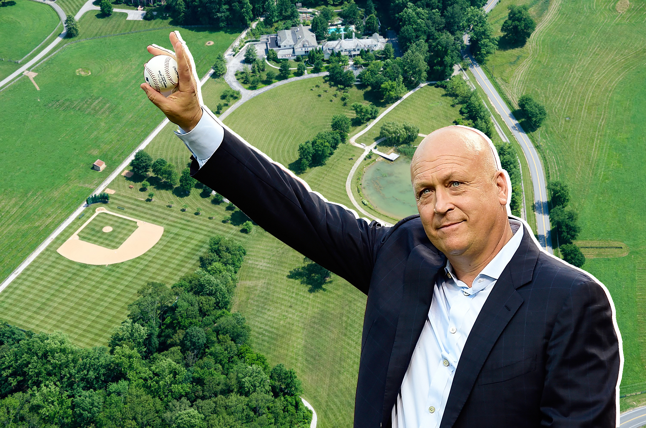 This Baseball Legend Is Auctioning Off His 24-Acre Mansion With Its Own Diamond