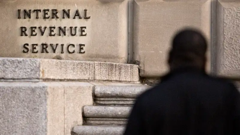 Views Of The IRS Headquarters As Congress Debates Tax Reform