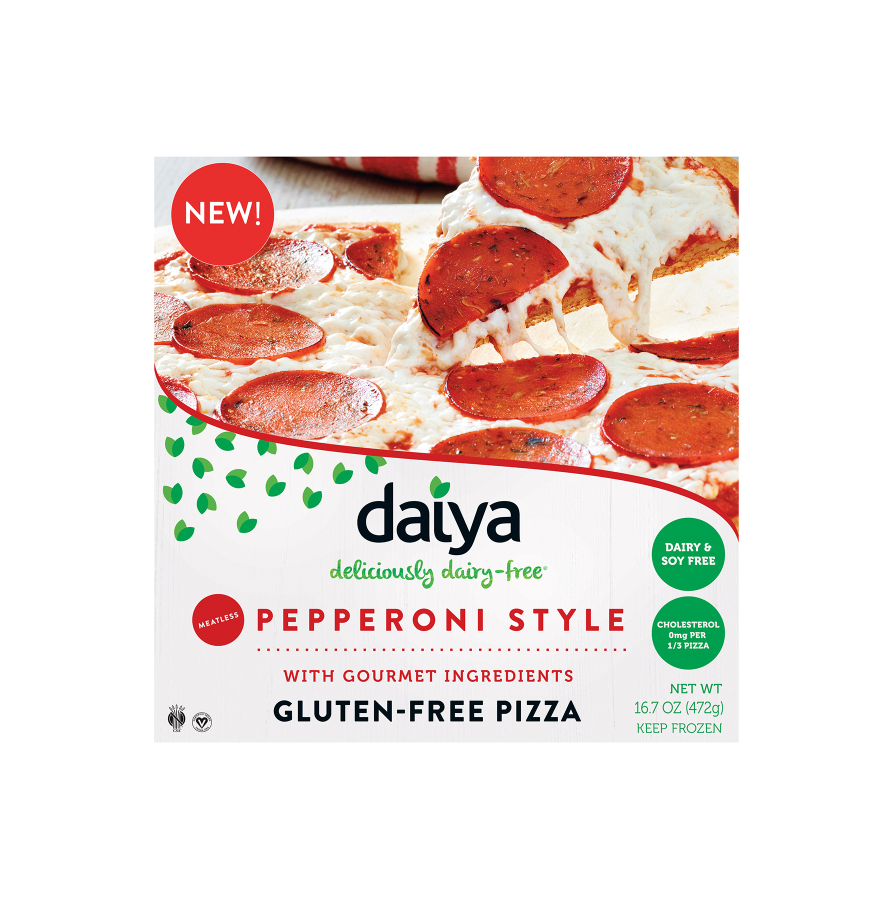 Daiya Pepperoni Style Pizza