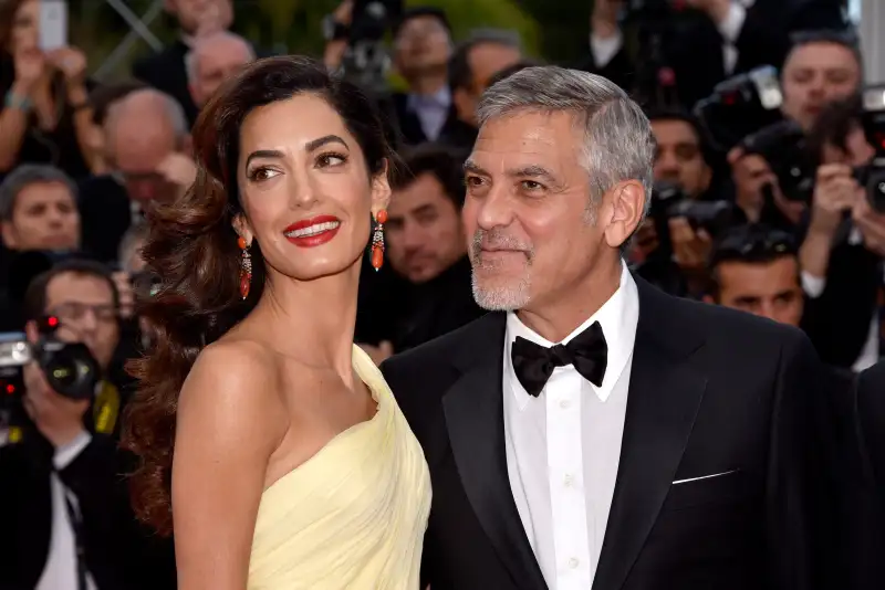 Money Monster - Red Carpet Arrivals - The 69th Annual Cannes Film Festival George and Amal Clooney