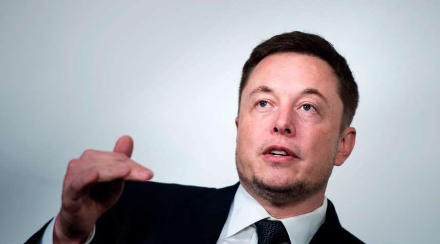 Elon Musk, CEO of SpaceX and Tesla, speaks during the International Space Station Research and Development Conference at the Omni Shoreham Hotel July 19, 2017 in Washington, DC. / AFP PHOTO / Brendan Smialowski        (Photo credit should read BRENDAN SMIALOWSKI/AFP/Getty Images)