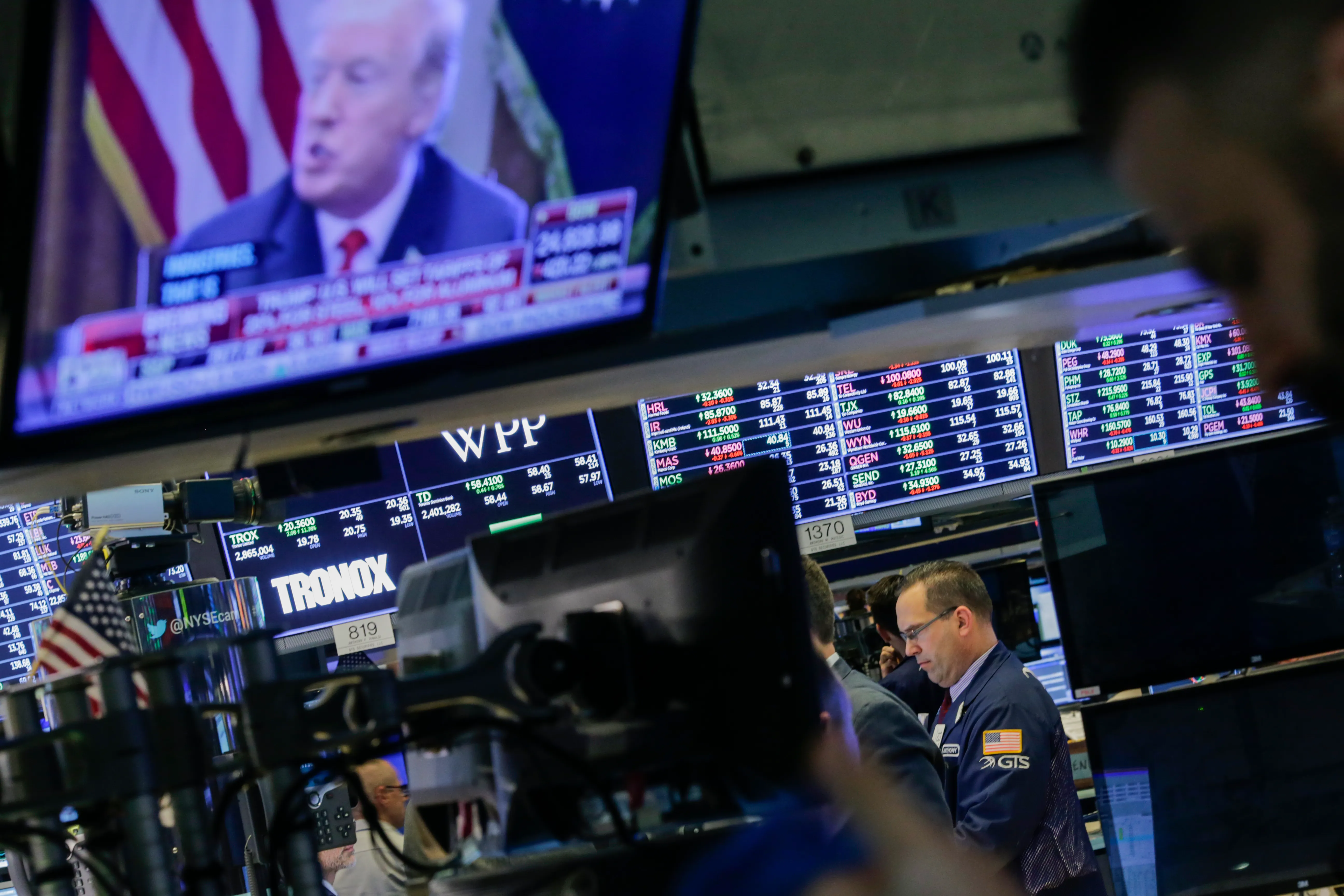 The Stock Market Is Plunging Again. This Time, It's About Trump