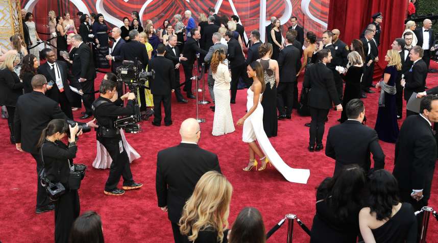 Guests walk the red carpet at the 89th Annual Academy Awards at Hollywood &amp; Highland Center on February 26, 2017 in Hollywood, California.