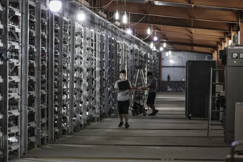 Inside Bitmain Technologies Ltd.'s Bitcoin Mine