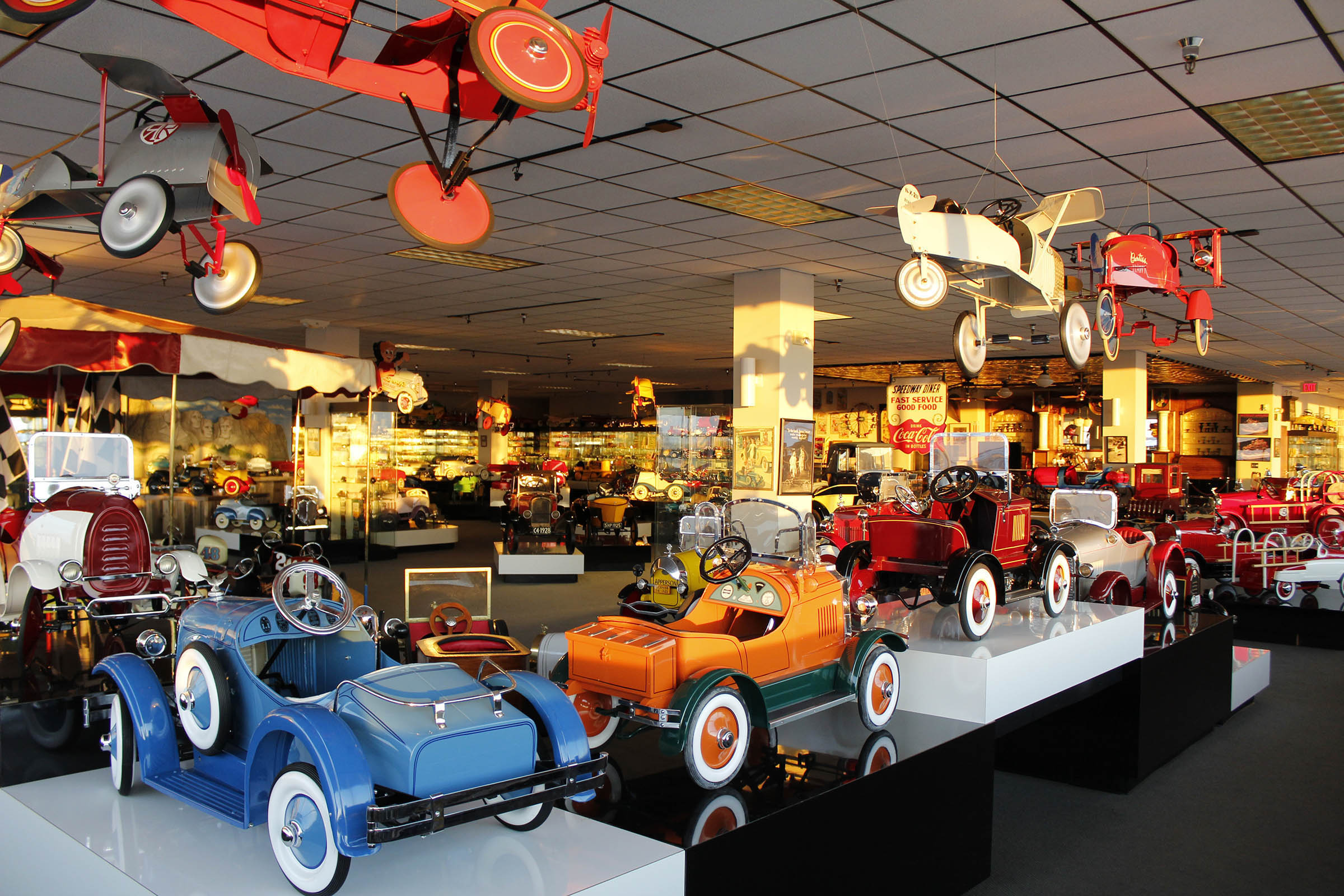 3rd Floor Pedal Cars, Museum of American Speed