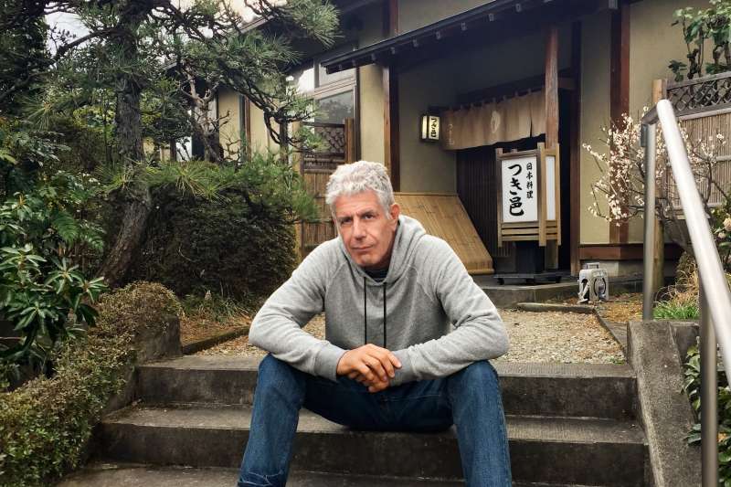 Anthony Bourdain takes in the local flavors of Tokyo.