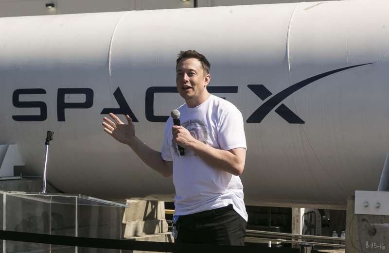 SpaceX Musk, Hawthorne, USA - 27 Aug 2017