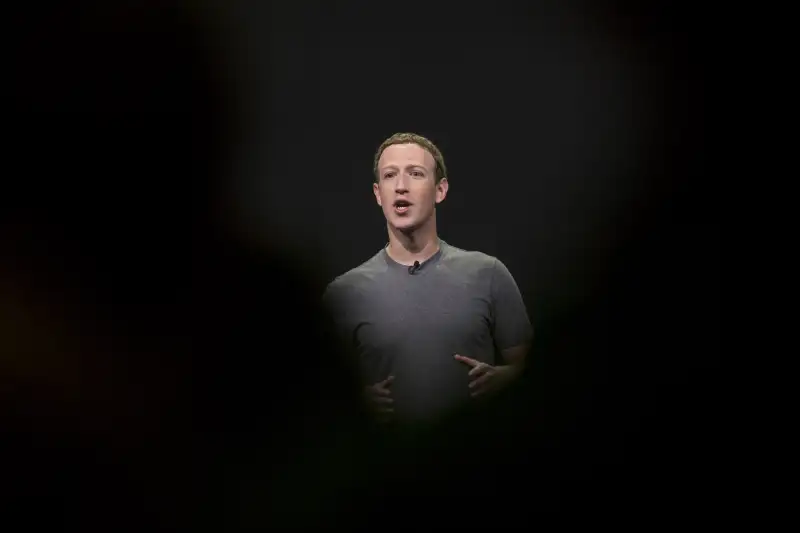 Mark Zuckerberg, chief executive officer and founder of Facebook Inc., speaks during the Oculus Connect 4 product launch event in San Jose, California, U.S., on Wednesday, Oct. 11, 2017.