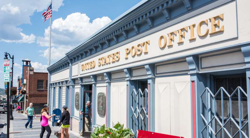 United States Post Office in Park City, Utah, July 31, 2017.
