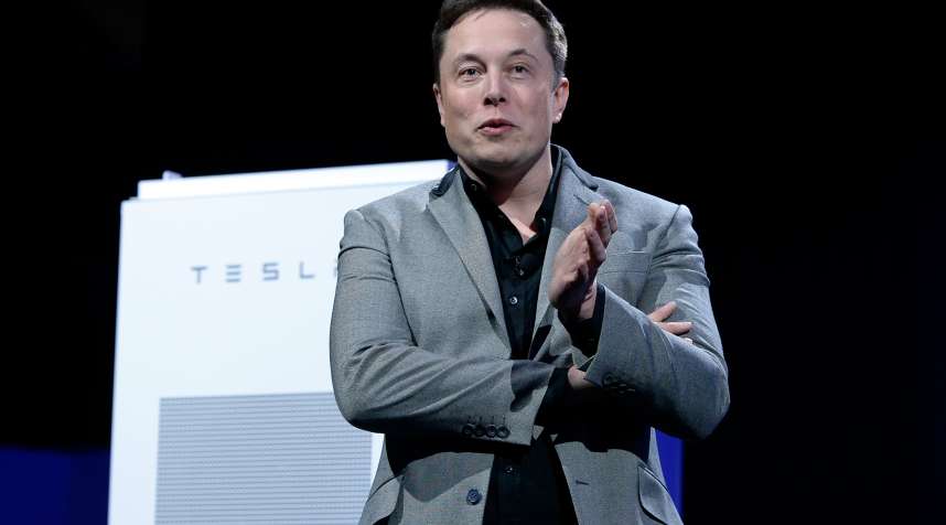 Elon Musk, CEO of Tesla.