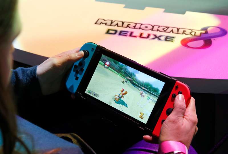 Nintendo Switch Games : Press Preview At Grand Palais in Paris
