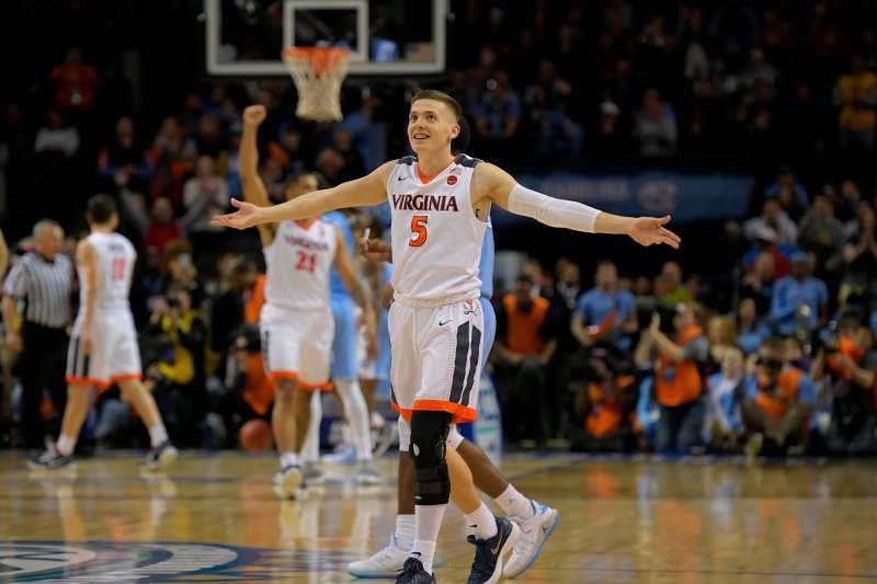 The University of Virginia, which recently beat North Carolina in the ACC men's basketball tournament finals, is the overall top seed in the 2018 NCAA March Madness tournament.