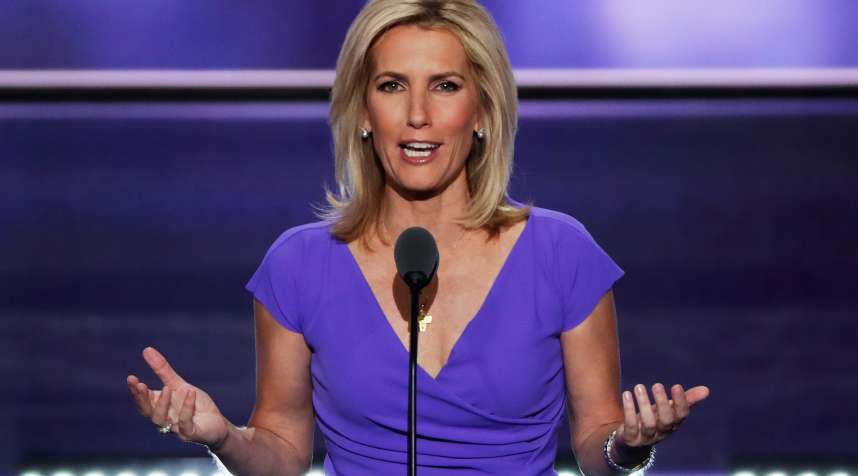Political talk radio host Laura Ingraham delivers a speech at the Republican National Convention on July 20, 2016 in Cleveland, Ohio.