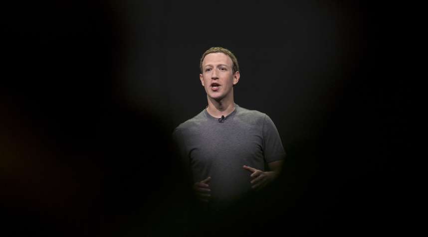 Mark Zuckerberg, chief executive officer and founder of Facebook Inc., speaks during the Oculus Connect 4 product launch event in San Jose, California, U.S., on Wednesday, Oct. 11, 2017. Facebook unveiled a cheaper virtual-reality headset that works without being tethered to a computer, rounding out its plan for pushing the emerging technology to the masses.