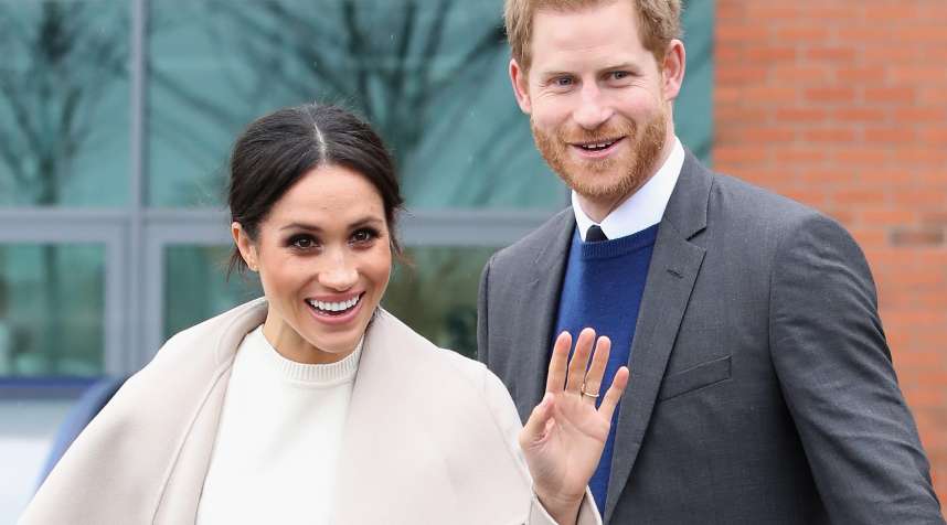 Prince Harry and Meghan Markle visit Catalyst Inc, a next generation science park, to meet young entrepreneurs and innovators on March 23, 2018 in Belfast, Nothern Ireland.