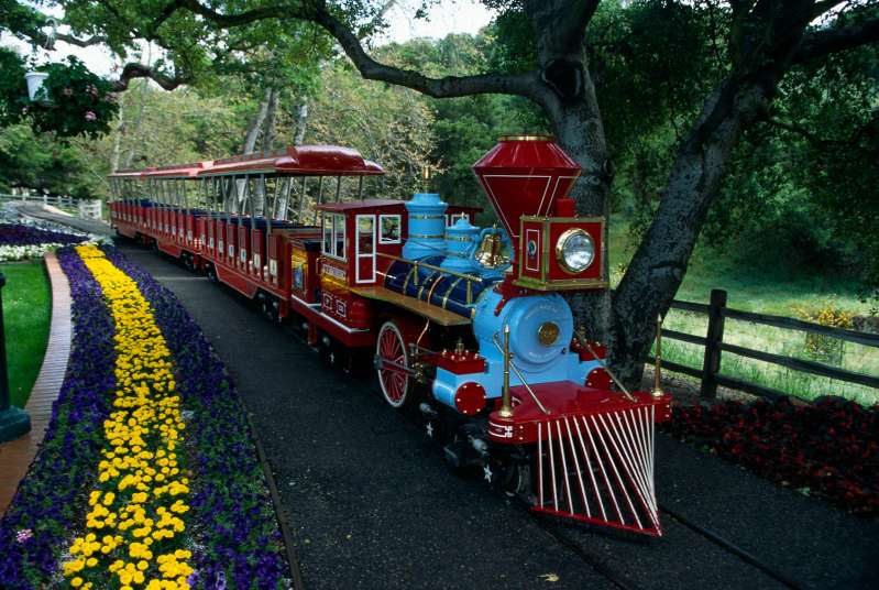 Train at Michael Jackson's Neverland Ranch