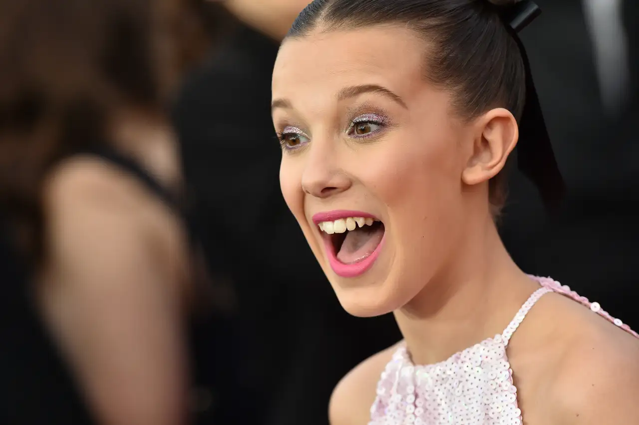 Actress Millie Bobby Brown attends the 24th Annual Screen Actors Guild Awar...