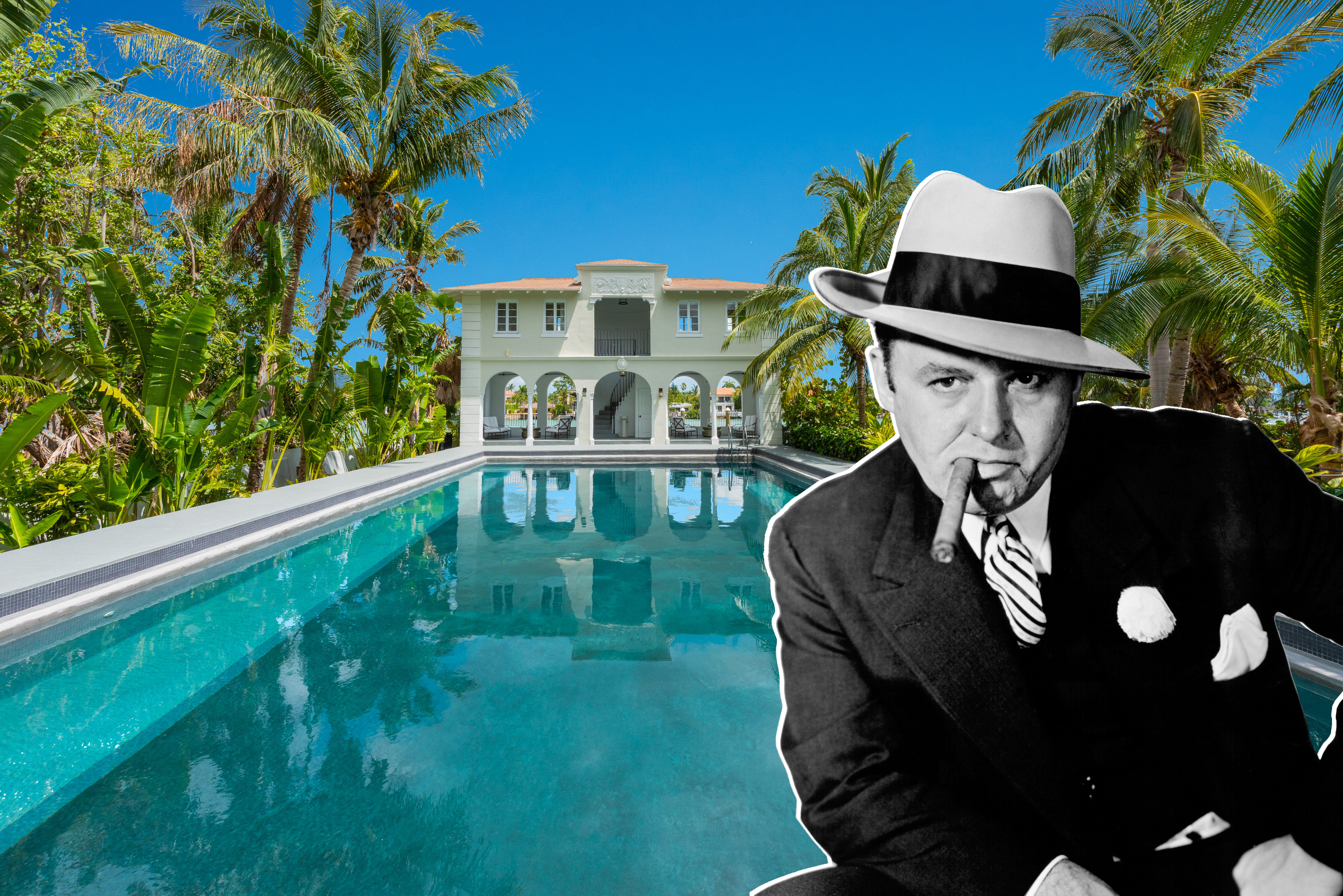 Al Capone's Ritzy Miami Estate With a Private Beach Is for Sale for $15 Million. See Inside