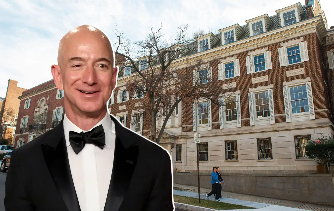 A Look At Jeff Bezos's $12 Million D.C. Home Renovation | Money