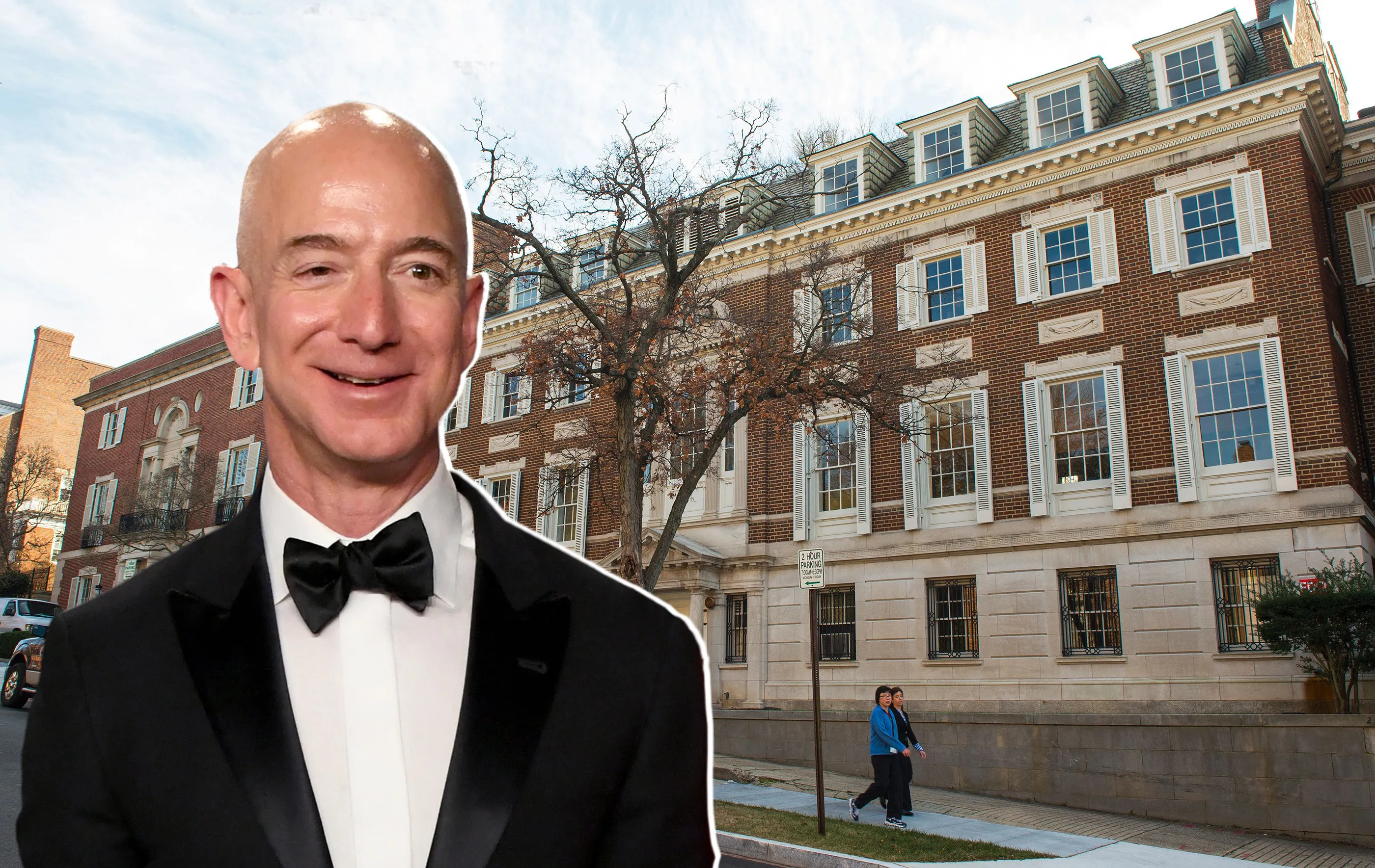 Jeff Bezos Is Building Himself a Giant Party Pad in DC, Complete with Solarium, Whiskey Cellar and 25 Bathrooms