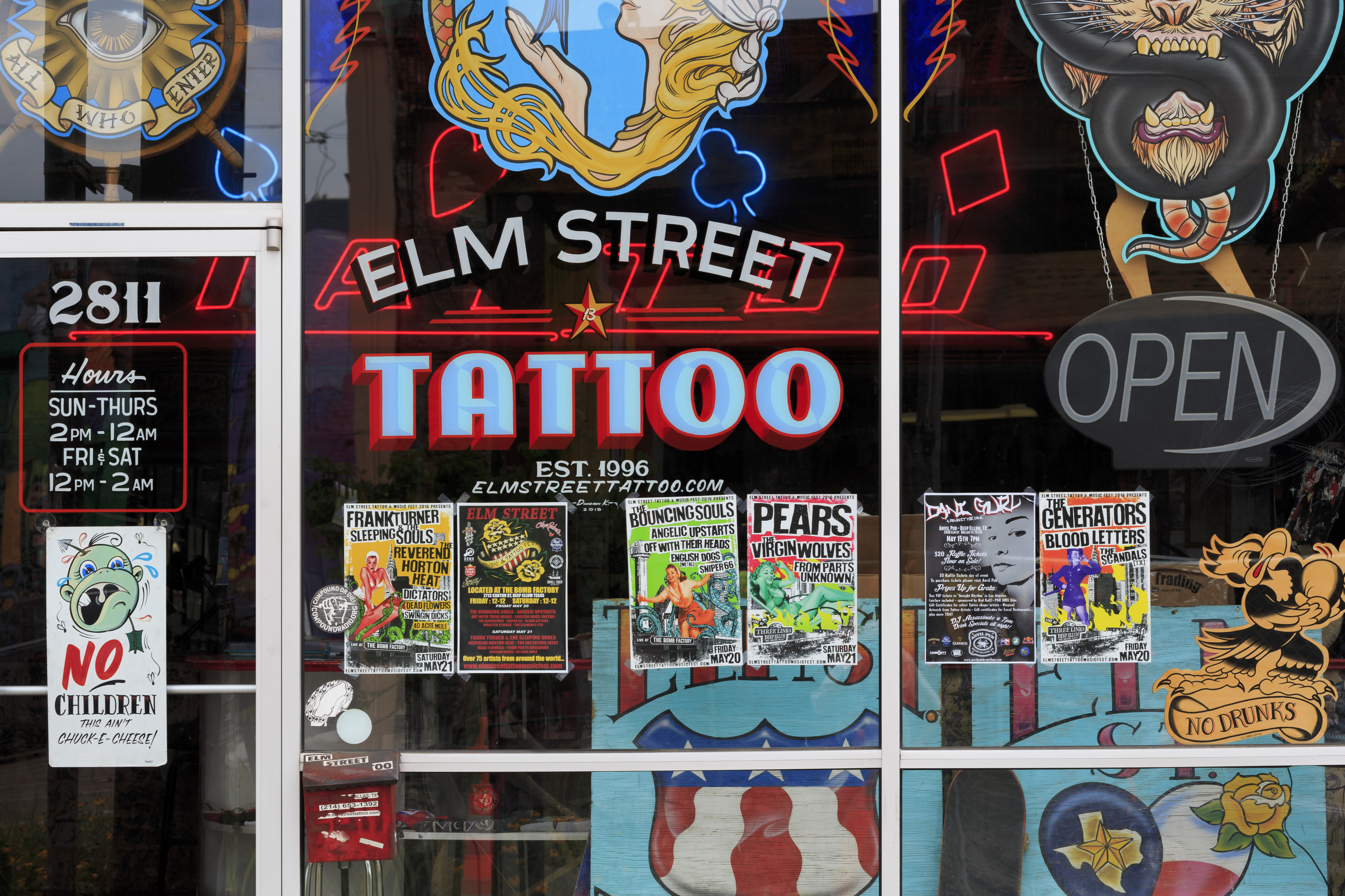 LOCALS GET LUCKY 13 TATTOOS ON FRIDAY THE 13TH  Black Amethyst Tattoo  Gallery