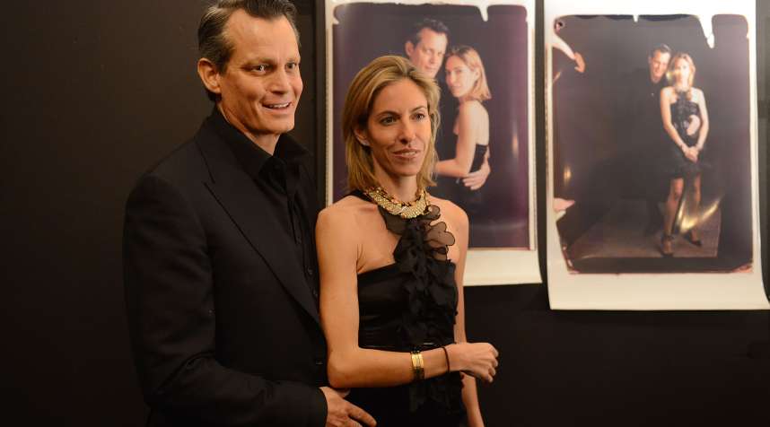 Nicole Mellon and Matthew Mellon attend We Are Family Foundation 2014 Gala at Hammerstein Ballroom in New York City.