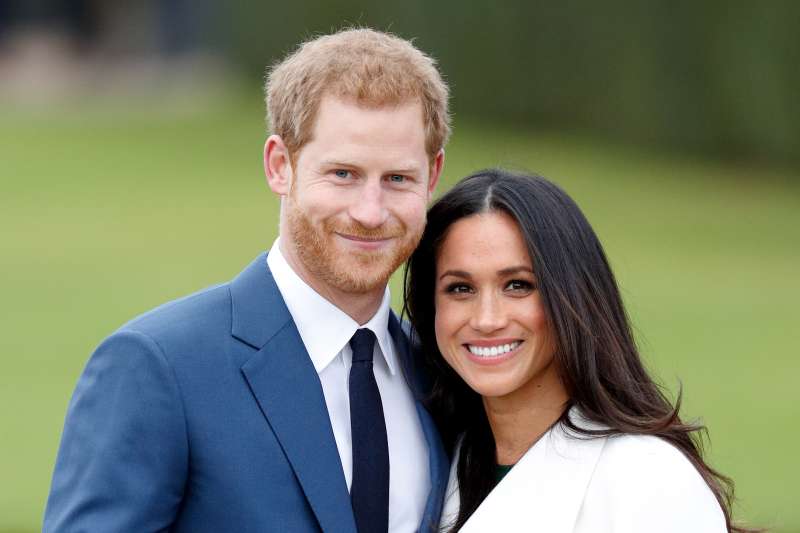 Prince Harry and Meghan Markle attend an official photocall to announce their engagement at The Sunken Gardens, Kensington Palace on November 27, 2017 in London, England.  Prince Harry and Meghan Markle have been a couple officially since November 2016 and are due to marry in Spring 2018.