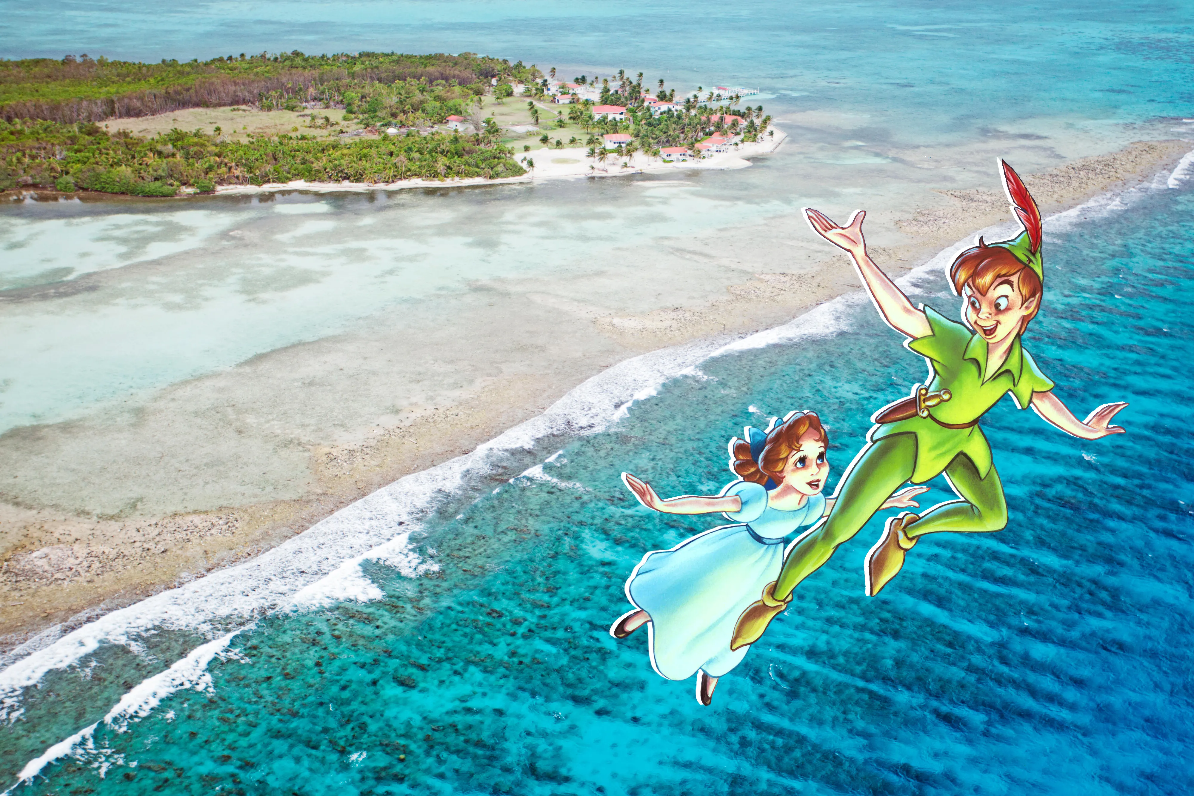 Only People Named Peter and Wendy Are Eligible to Win This Free 'Neverland' Tropical Dream Vacation. Here's How to Enter