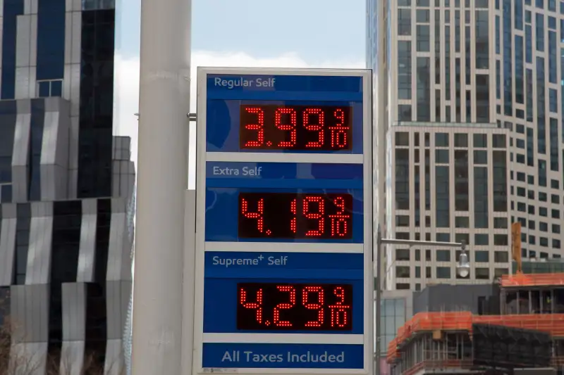 Oil Prices, New York, USA - 18 Apr 2018