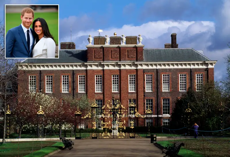 Kensington Palace southern facade, London, England