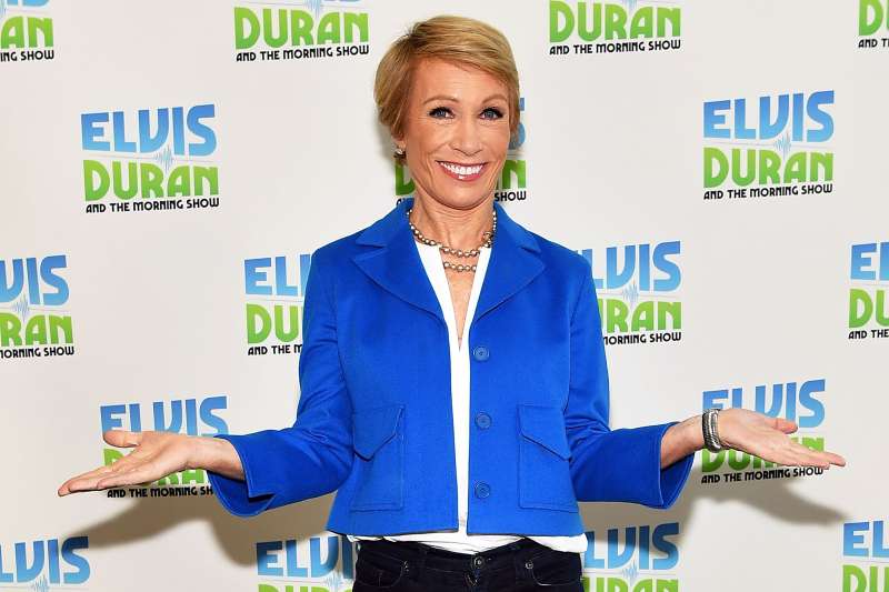 TV personality Barbara Corcoran visits  The Elvis Duran Z100 Morning Show  at Z100 Studio on November 8, 2017 in New York City.