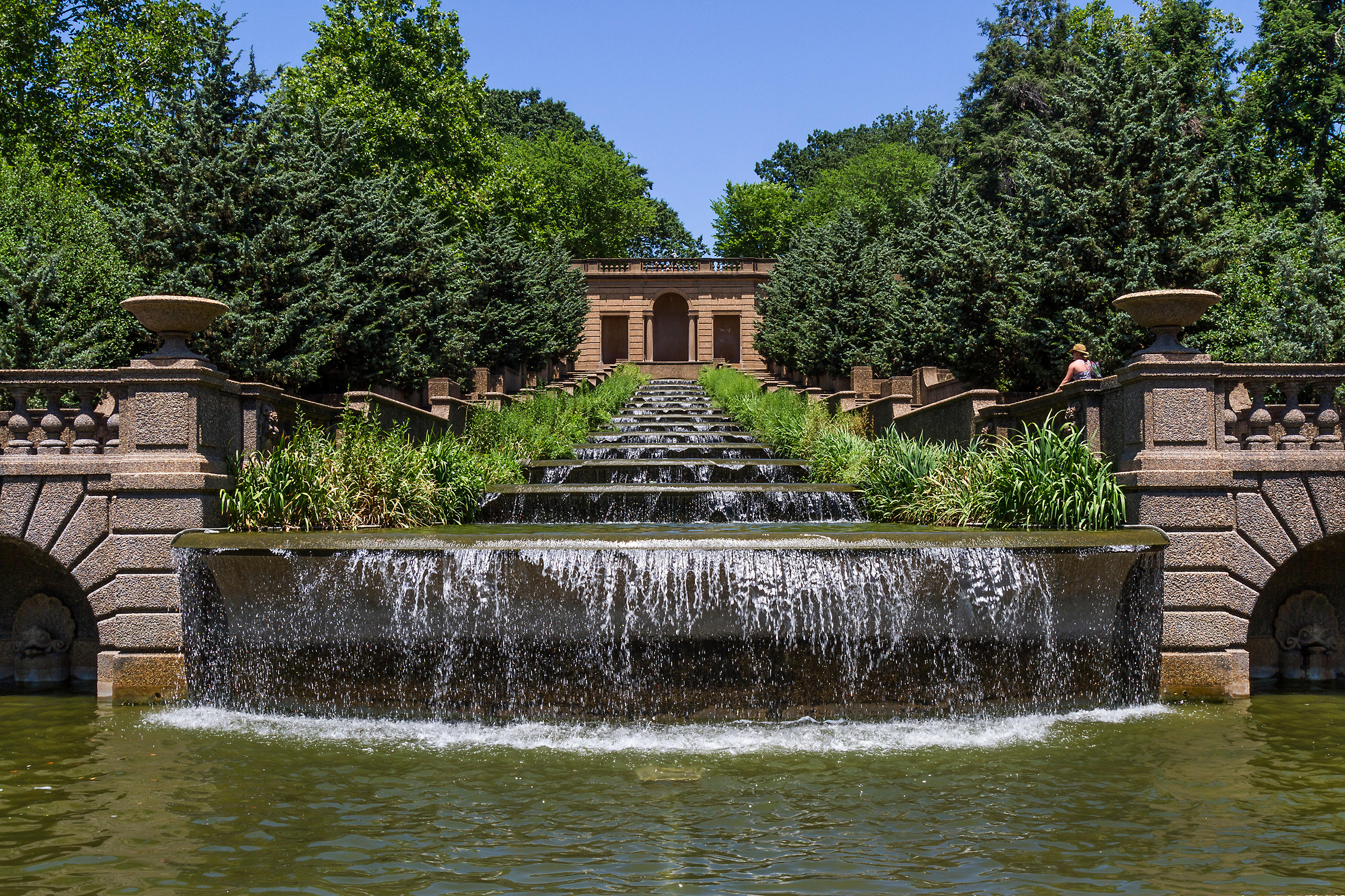 Meridian Hill Park fountain, Washington, D.C.