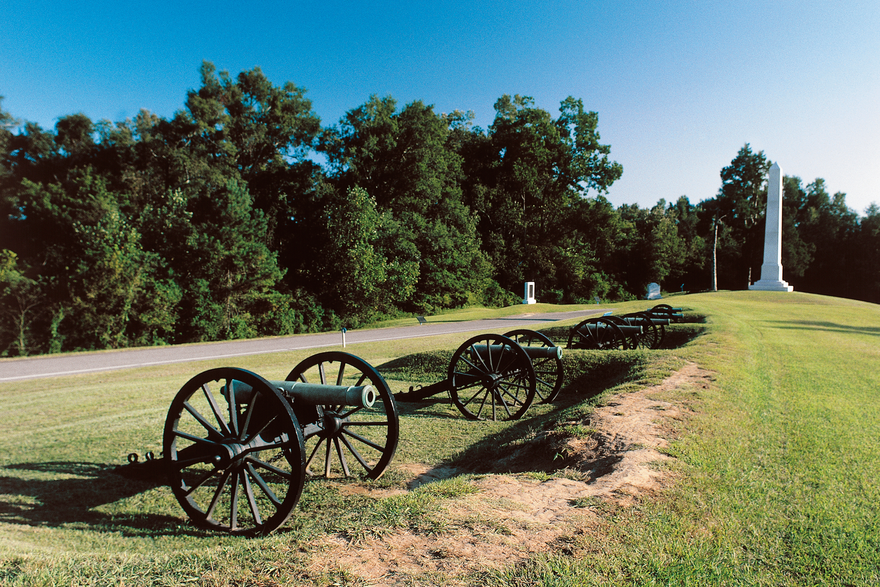 Vicksburg National Military Park on the site of the American Civil War Battle of Vicksburg, 1863, Mississippi