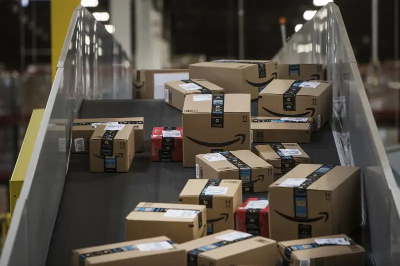 Inside An Amazon.com Inc. Fulfillment Center On Cyber Monday