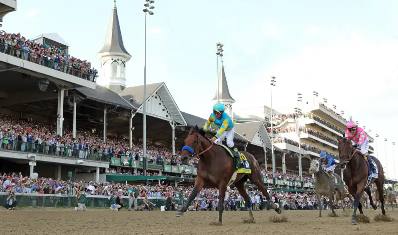 Kentucky Derby winner American Pharoah