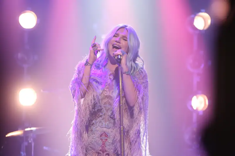 Live Nation Concert Deal Musical Guest Kesha performs Praying on August 10, 2017