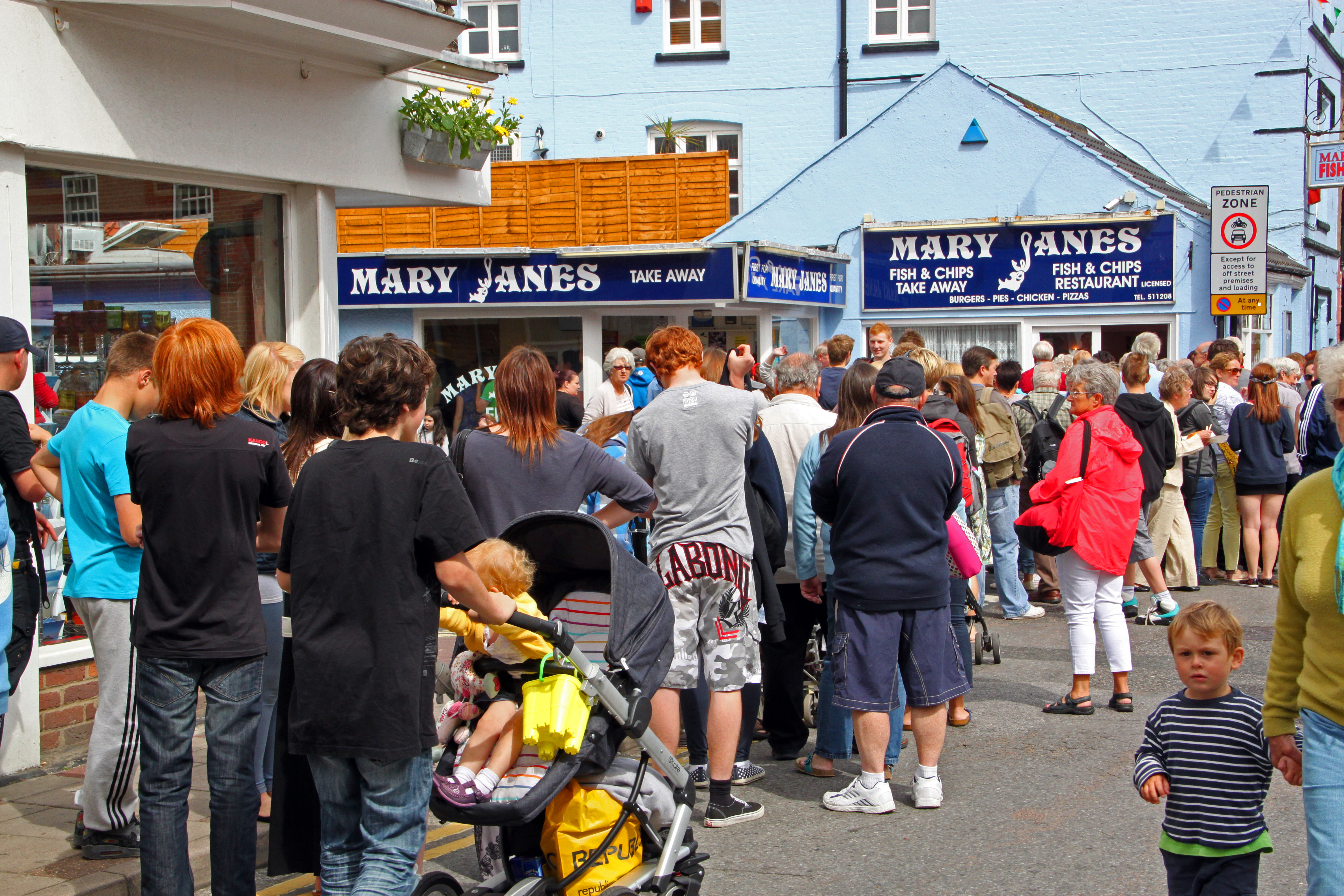 England: Fish &amp; Chips Shop in Cromer