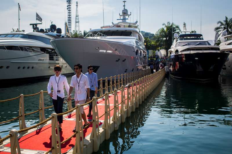 The World's Most Luxurious Yachts On Display At The Singapore Yacht Show