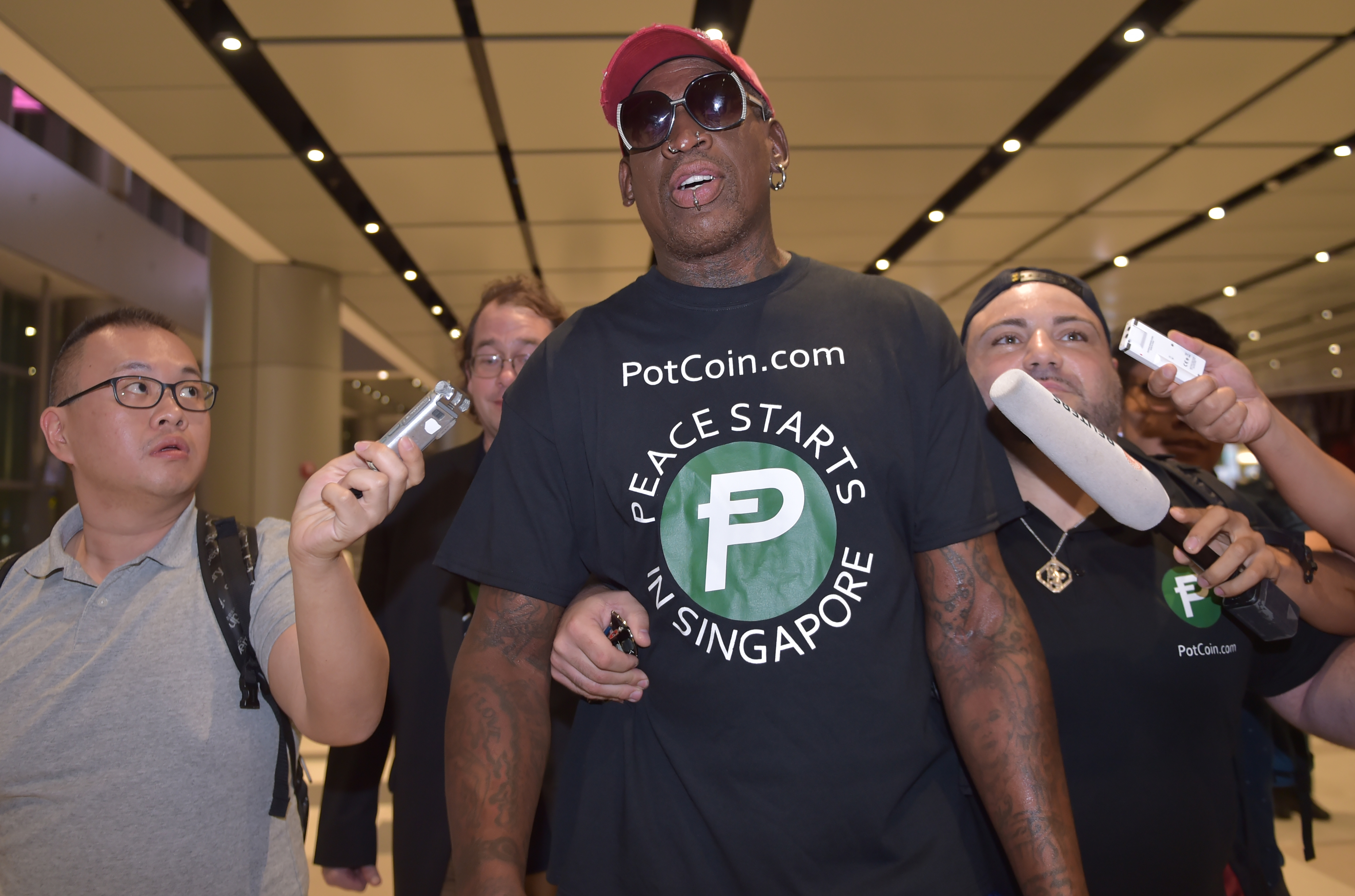 PotCoin Is Spiking After Dennis Rodman Promoted the Cryptocurrency in Singapore. Here’s How Much Richer You’d Be If You Had Bought It Yesterday