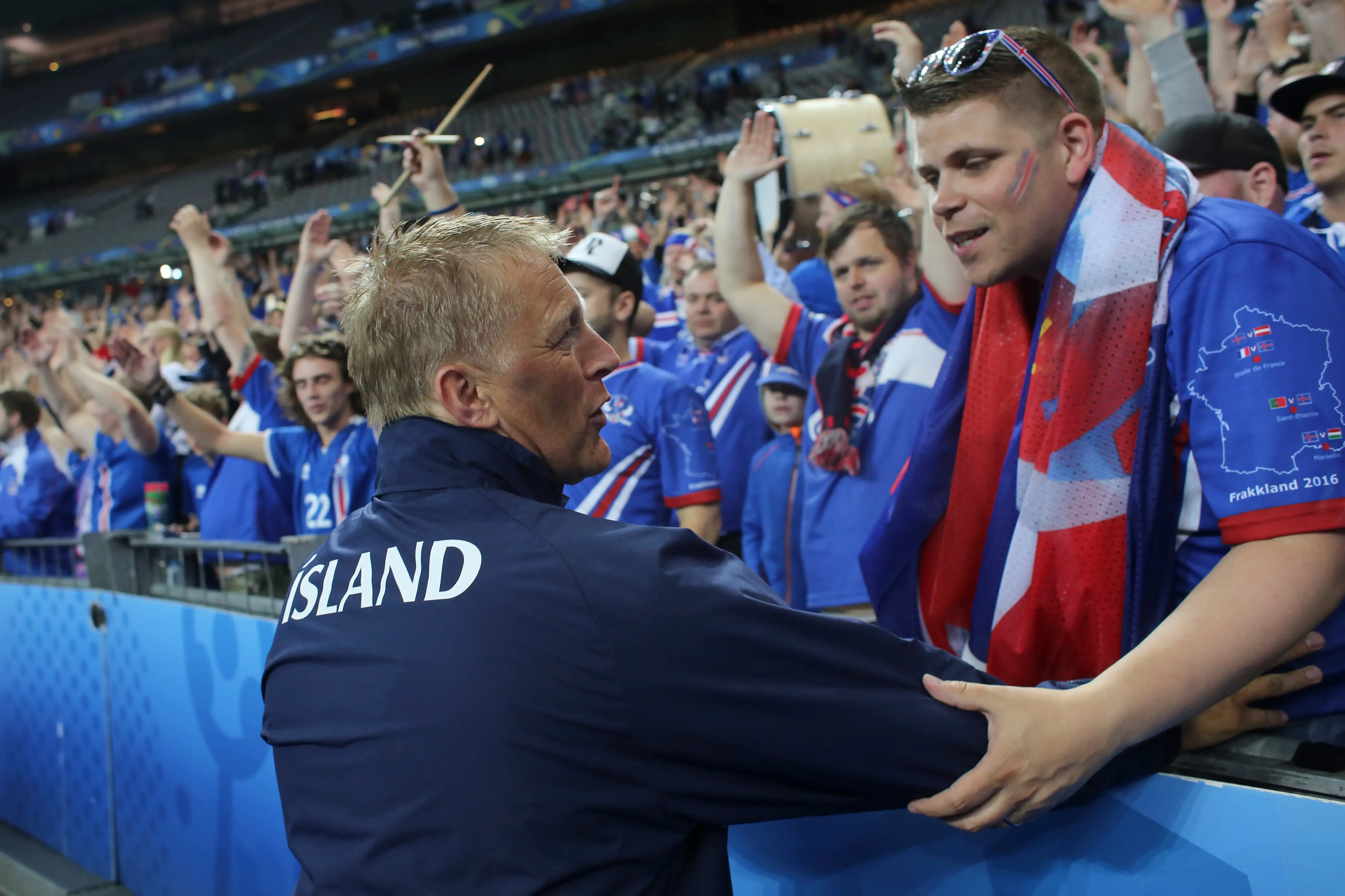 France v Iceland, UEFA European Championships, Quarter Final football match, Stade de France, France - 03 Jul 2016