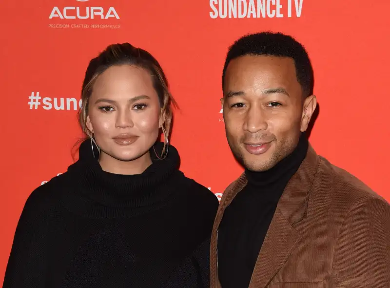 Chrissy Teigen and John Legend at 2018 Sundance