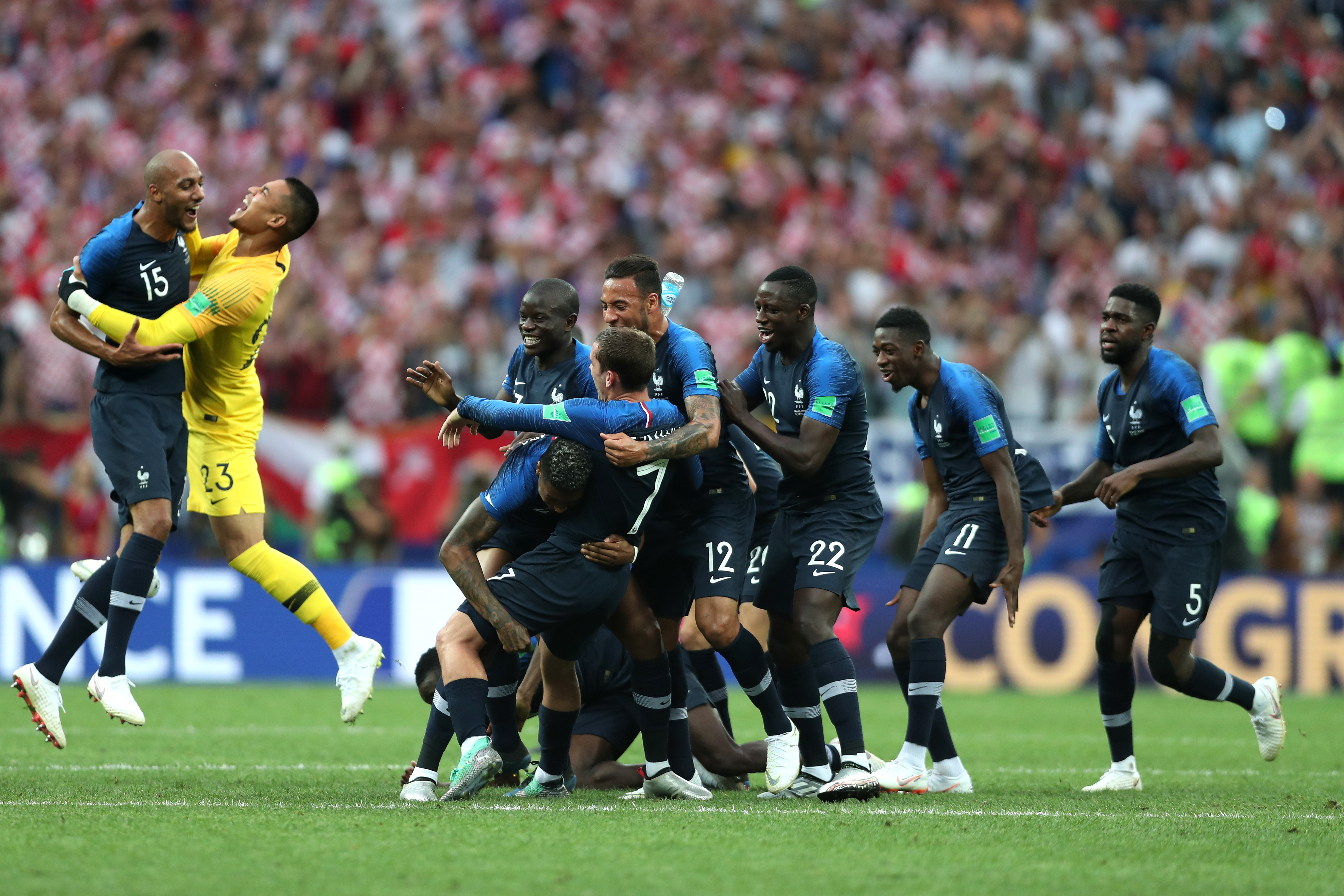 France beat Croatia to win World Cup 2018, World Cup