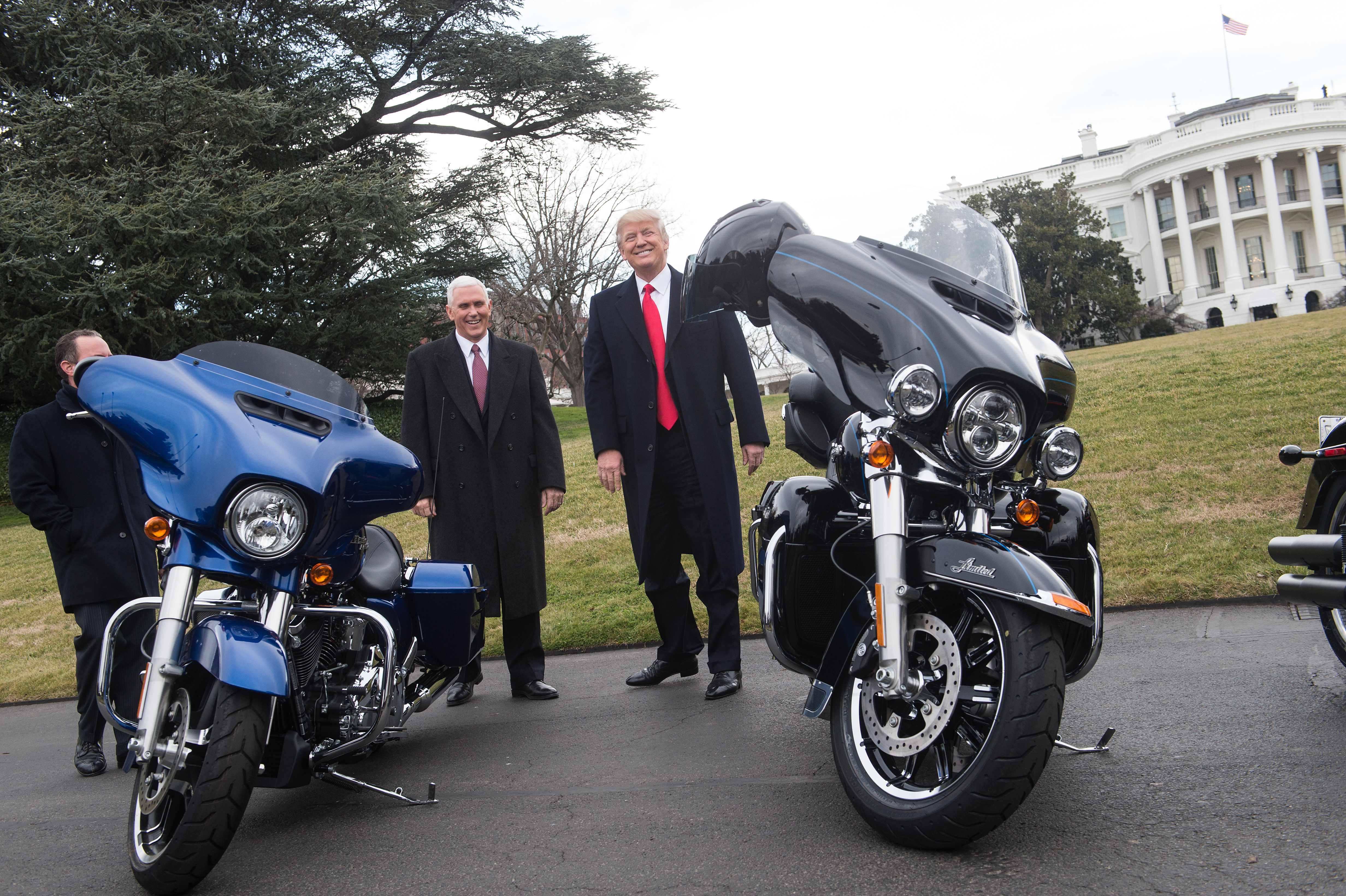 President Says All Harley Davidson Owners Voted For Trump Money