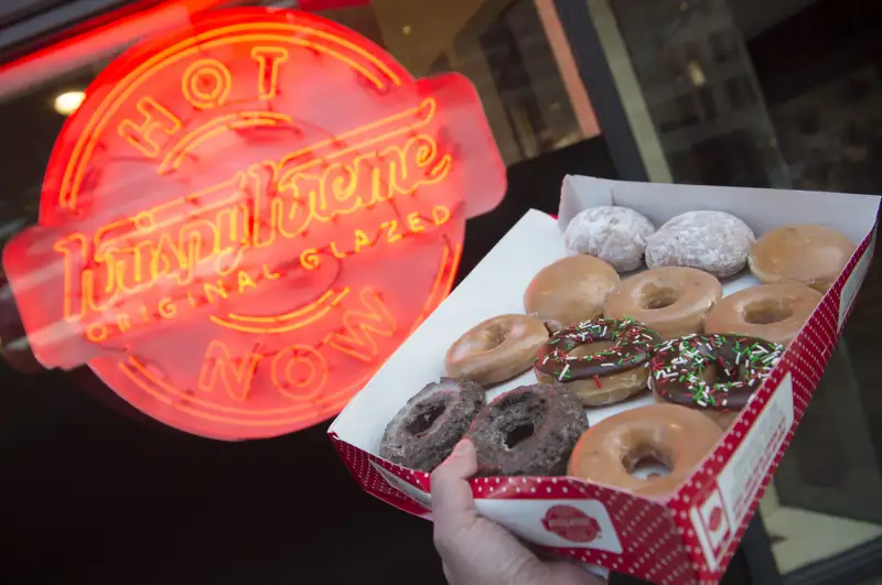 US-ECONOMY-FOOD-KRISPY KREME